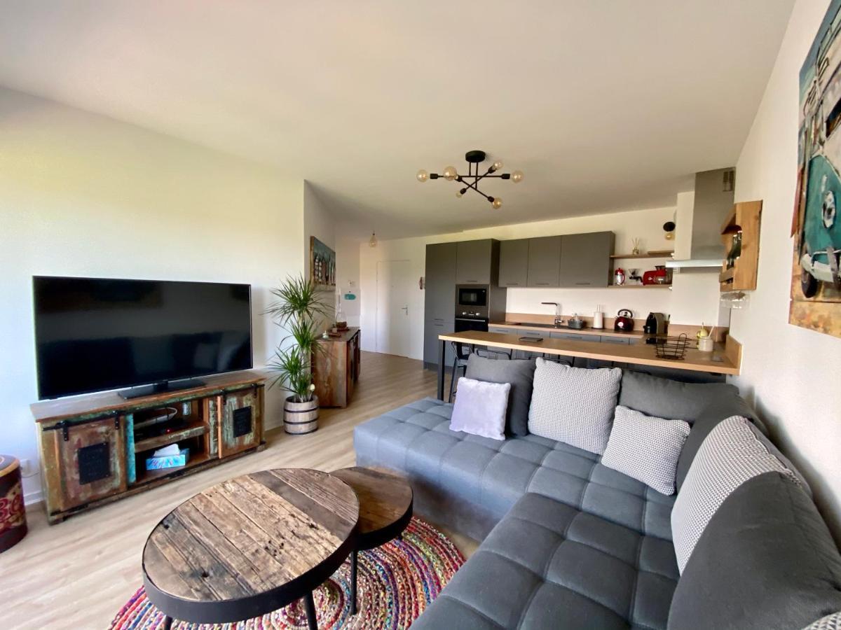 T4 Avec Terrasse Ideal En Famille Ou Entre Amis 昂代 外观 照片